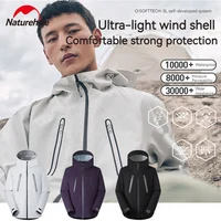 Naturehike Outdoors Ultralight Hard Shell Hooded Jacket Warm Waterproof Camping Climb Coat Breathable Wear-resistant Men Women 1