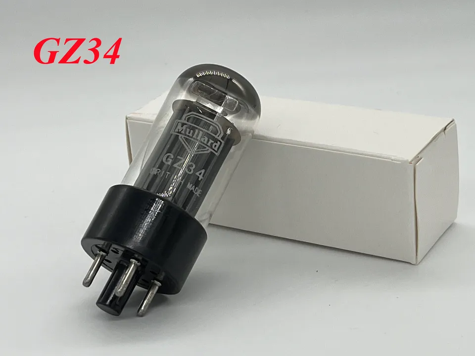 GZ34 5AR4　真空管　MULLARD VALVO 金属ベース　イギリス製 5AR4/GZ34 Mullard 真空管PX30 - ヴィンテージサウンド