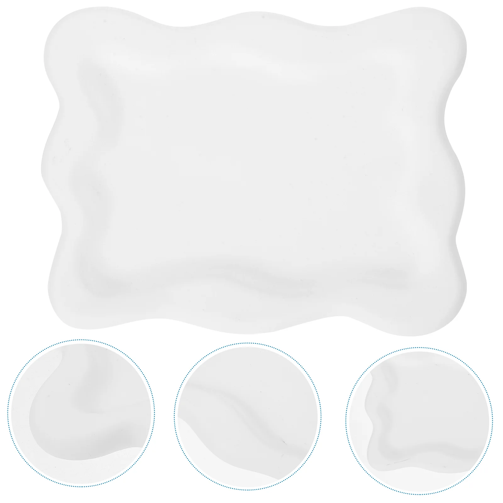 

Desktop Adorn Wedding Table Decoration Bedroom Earring Dish Jewelry Tray Organizer Trinket Rings For Plate