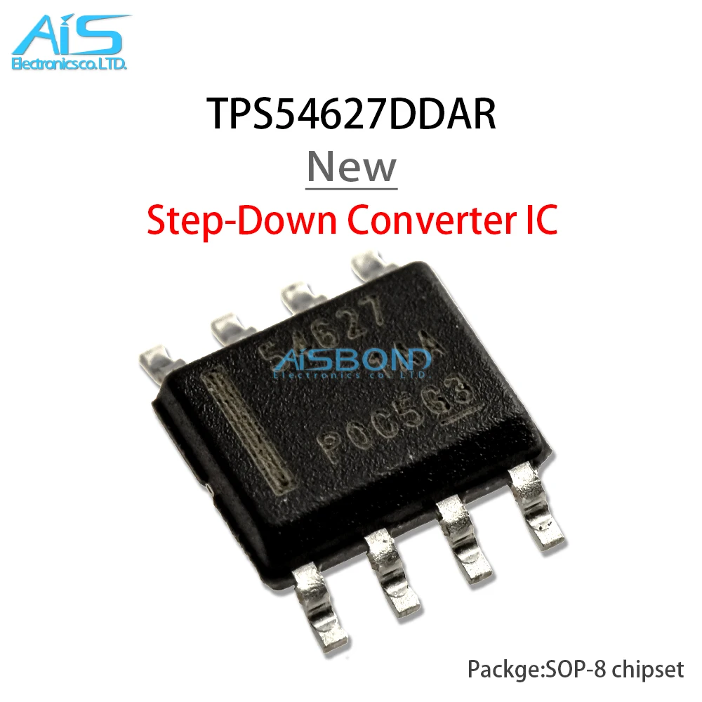 

5Pcs/Lot New TPS54627DDAR TPS 54627 DDAR Step-Down Converter IC SOP-8 Chip