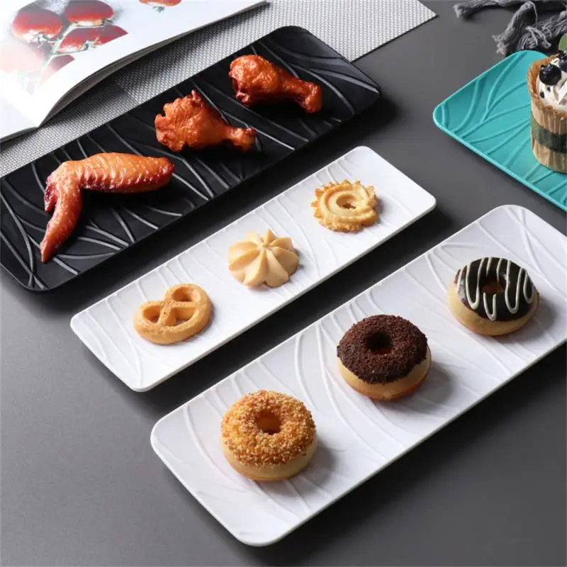 Japanese-style Sushi Plate Elegant Design Versatile Serving Essentials Dessert Serving Dish glass meal plate