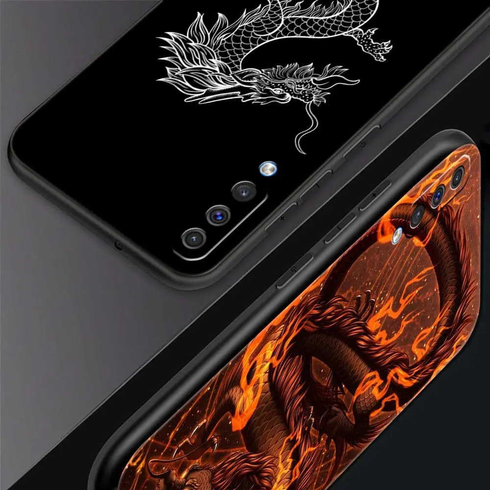 Dragon Tiger Silicone Phone Case Cover
