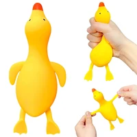 4 Colors Cute Duck Squeeze Toy Kids Adults Squishy Decompression Toy Boys Girls Stress Relief Toys Party Favors Birthday Gifts 1