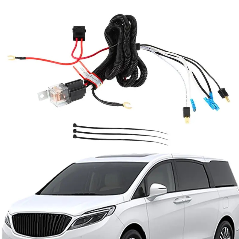 

Horn cable Relay For Grille Mount Blast Tone Solid copper coils Universal 12v/24v Car Horn Wiring Harness auto Convenient wiring