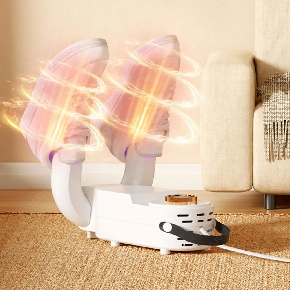 Shoe UV Foot Boot Dryer Eliminate Odor Adjustable Dry Rack Portable Fast Drying Deodorizer Dehumidifier Device 3