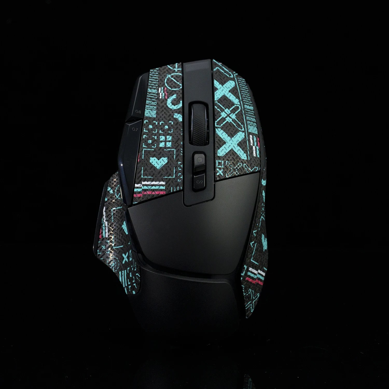 BTL 마우스 그립 테이프 스케이트 도마뱀 피부 스티커 G502X G502 X LIGHTSPEED PLUS 유선 무선 미끄럼 방지 땀 흡수