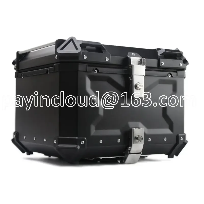 Baules De Moto Lega Topbox 55L Coda Top Box Motore Moto In Alluminio Top Case Tronco