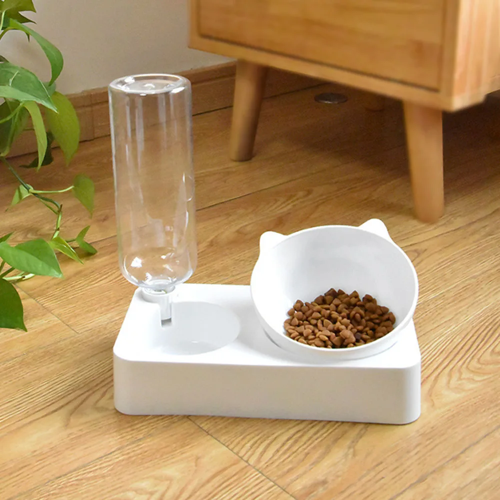 Title 8, Cat Dog Drinking Bowl Automatic Feeder Water Di...