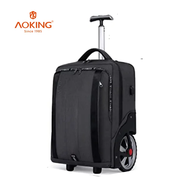 Aoking 20 Inch Baggage Suitcase Travel Trolley Backpack Bags Wheels Rolling Luggage Bag Cabin