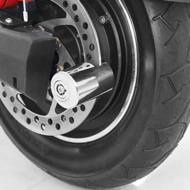 Motorcycle Helmet Lock Anti-Theft Bicycle Helmet Security Locks with 2 Keys and Installation Tool Motorcycle Accessories