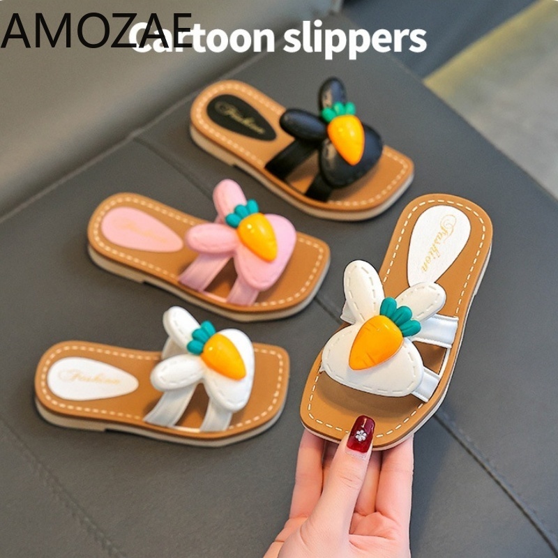 Children Slippers - Cartoon toddler slippers for girls and boys indoor, 2025 summer shoes for kids, 7 size can choose