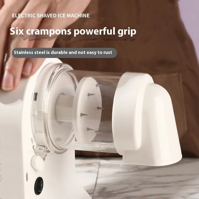 Manual Ice Crushers Electric Home Snowflake Ice Shaving Artifact USB Rechargeable Shaking Ice Machine Smoothie Machine Summer 3