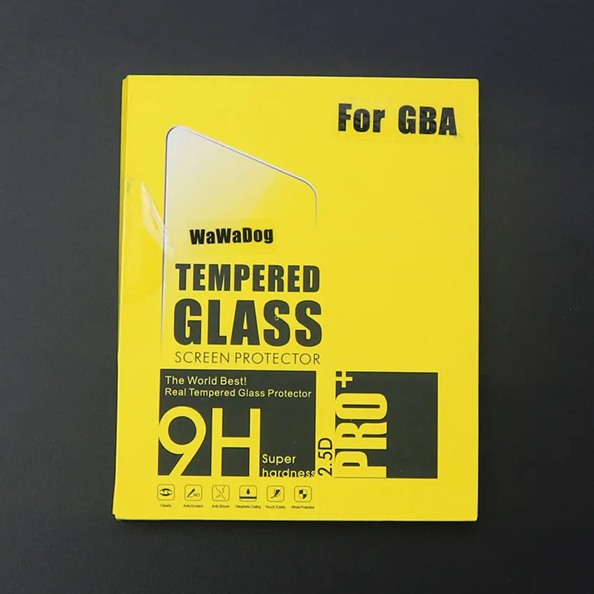 YuXi Anti Scratch Tempered Glass Gameboy Advance Color GB GBC GBA GBP GBA SP Console Screen Protector Film Guard