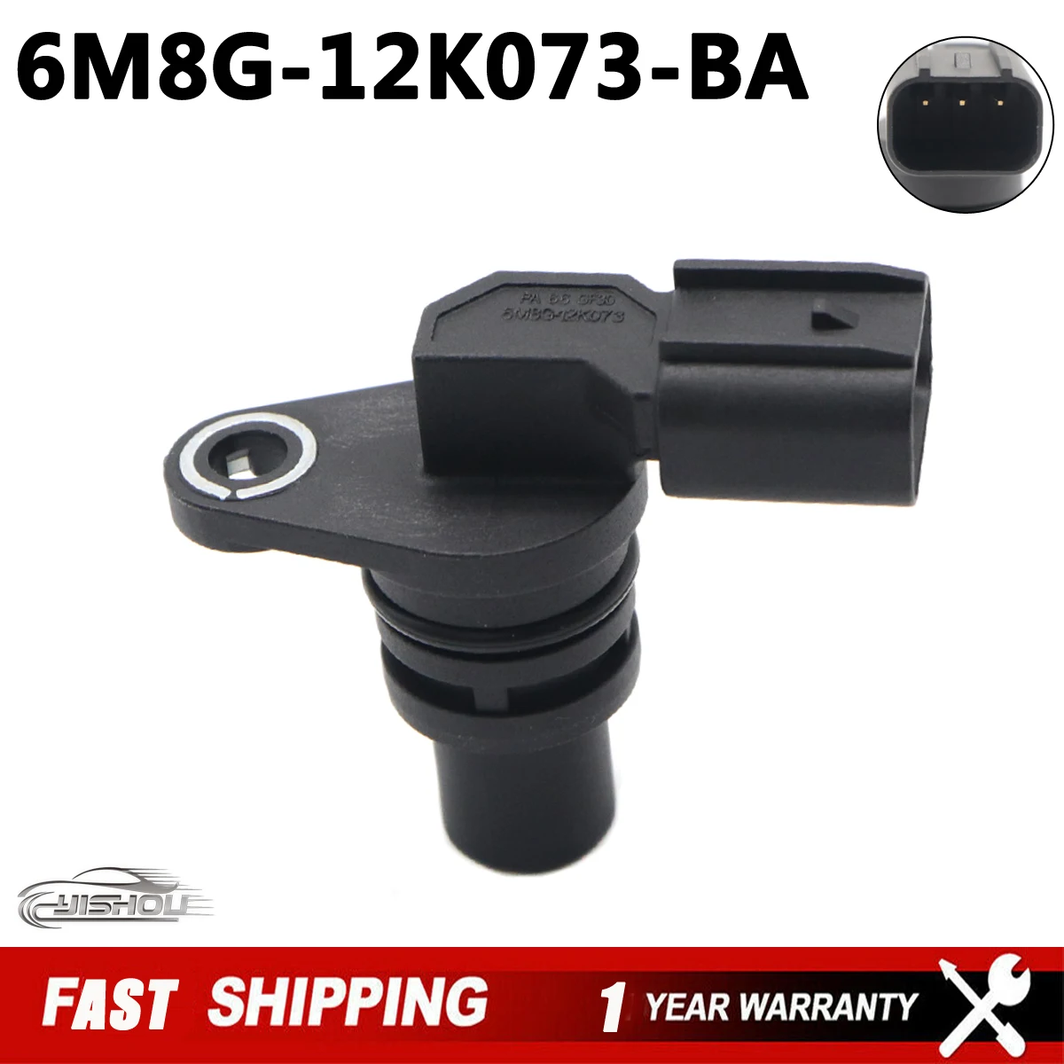 6M8G-12K073-BA New Car Crank Position Sensor 6M8Z-12K073-AA 6M8G12K073BA 6M8Z12K073AA Fits For Ford Mazda