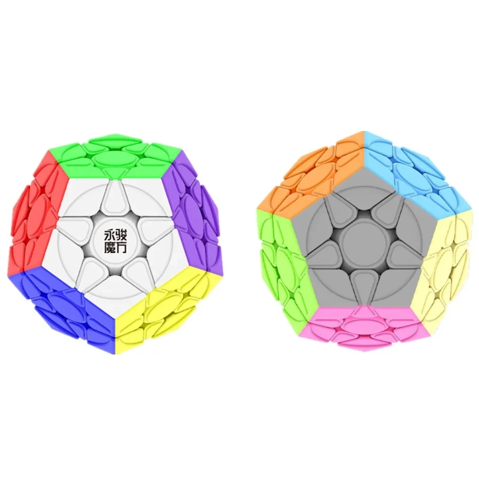 Yongjun Yj Yuhu M V2M 3x3 Wumofang Megaminx 특수 자기 매직 큐브 어린이를위한 좋은 품질 Megaminxeds 장난감 교육 선물