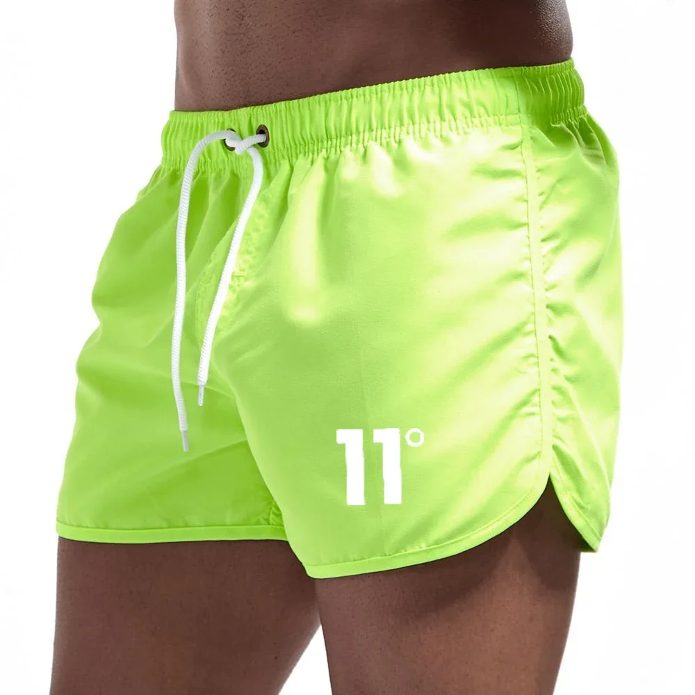 Summer Men's Swimwear Brand Shorts Printed Beachwear Sexy Swim Trunks Men Swimsuit Low Waist Breathable Beach Wear Surf