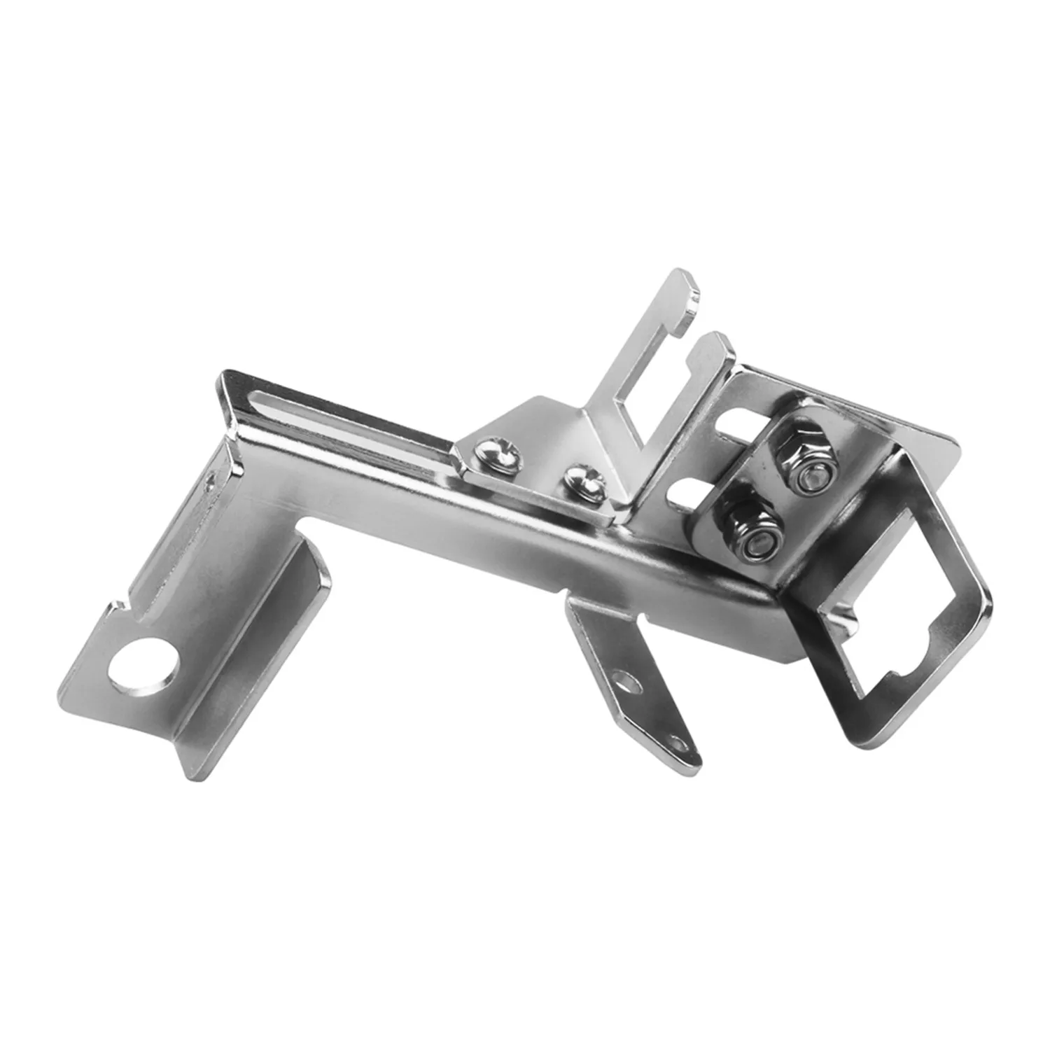 Chrome Gm Throttle Cable Kickdown Bracket For Chevy SBC BBC Holley Kick Down Interior Mounts Holder Universal Car Bracket Parts