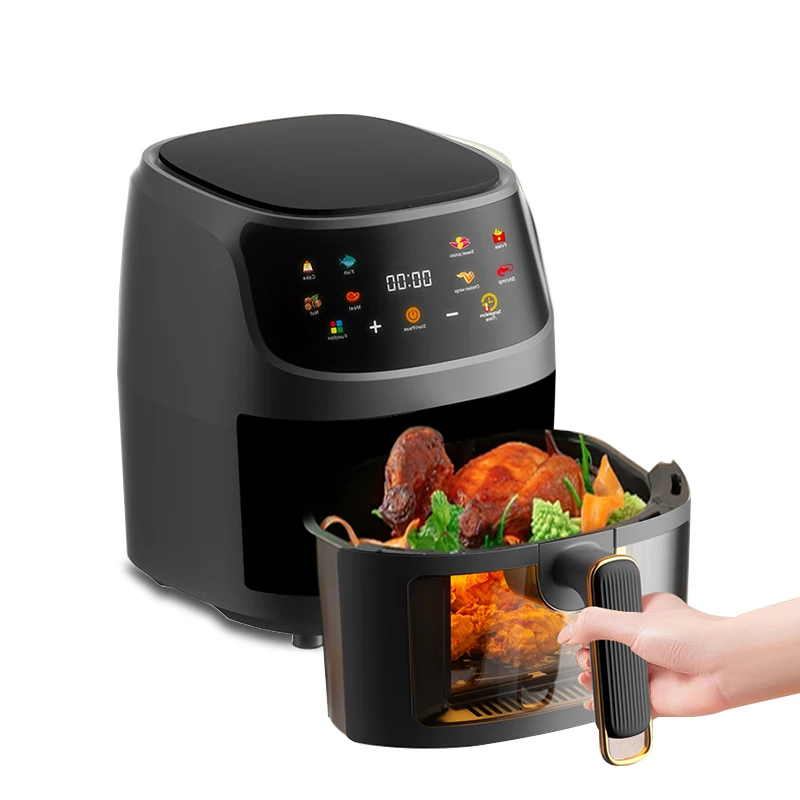 Air Fryer 8l Large Capacity Touch Screen Smart Fryers Household Multi