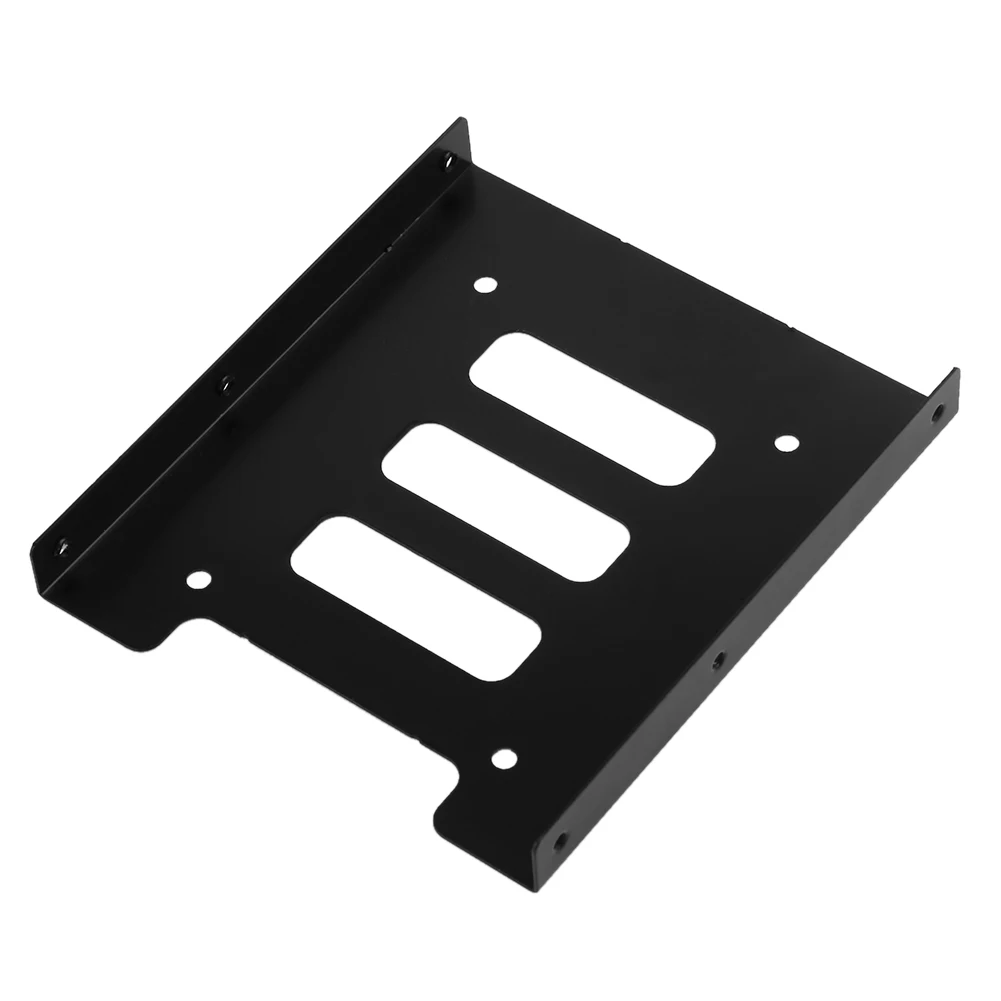 2.5-inch Ssd Hdd to 3.5-inch Metal Mounting Adapter Bracket Base Screw Hard Drive Bracket Metal Mounting Kit Pc Case Ssd Hard Drive Adapter Ssd Adapter