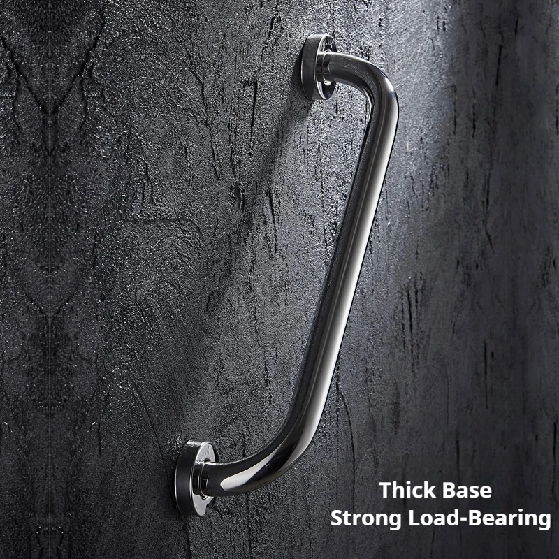 Description Picture 4 of itemStainless Steel Handrail for Bathroom Shower Bath Safety Non-slip Handle Perforated Installation Bathroom Safety & Accessories