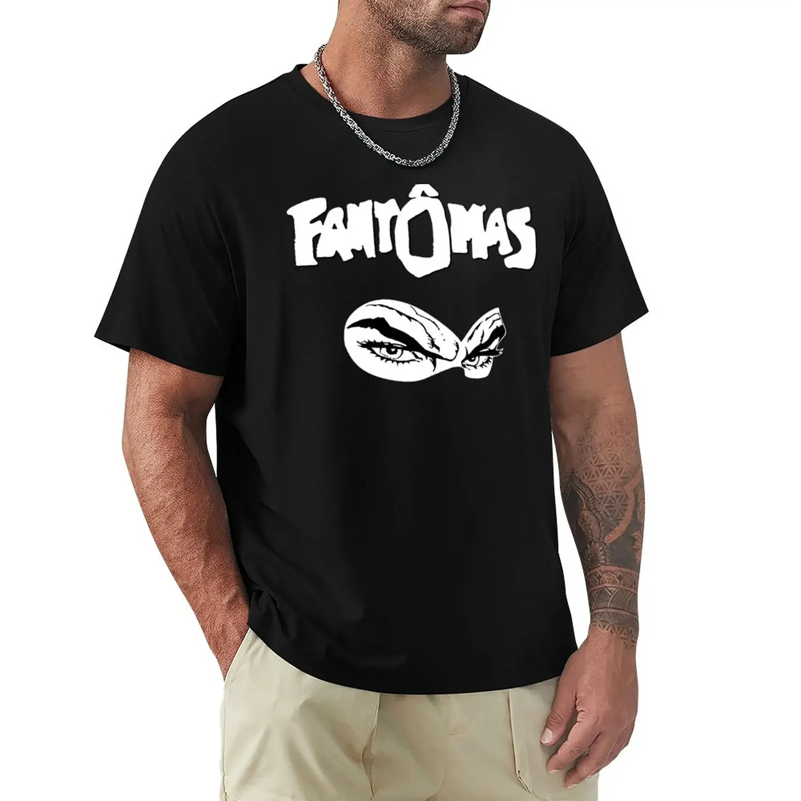 

Fantmas (Amenaza al Mundo) T-Shirt funnys vintage anime plain black t shirts men