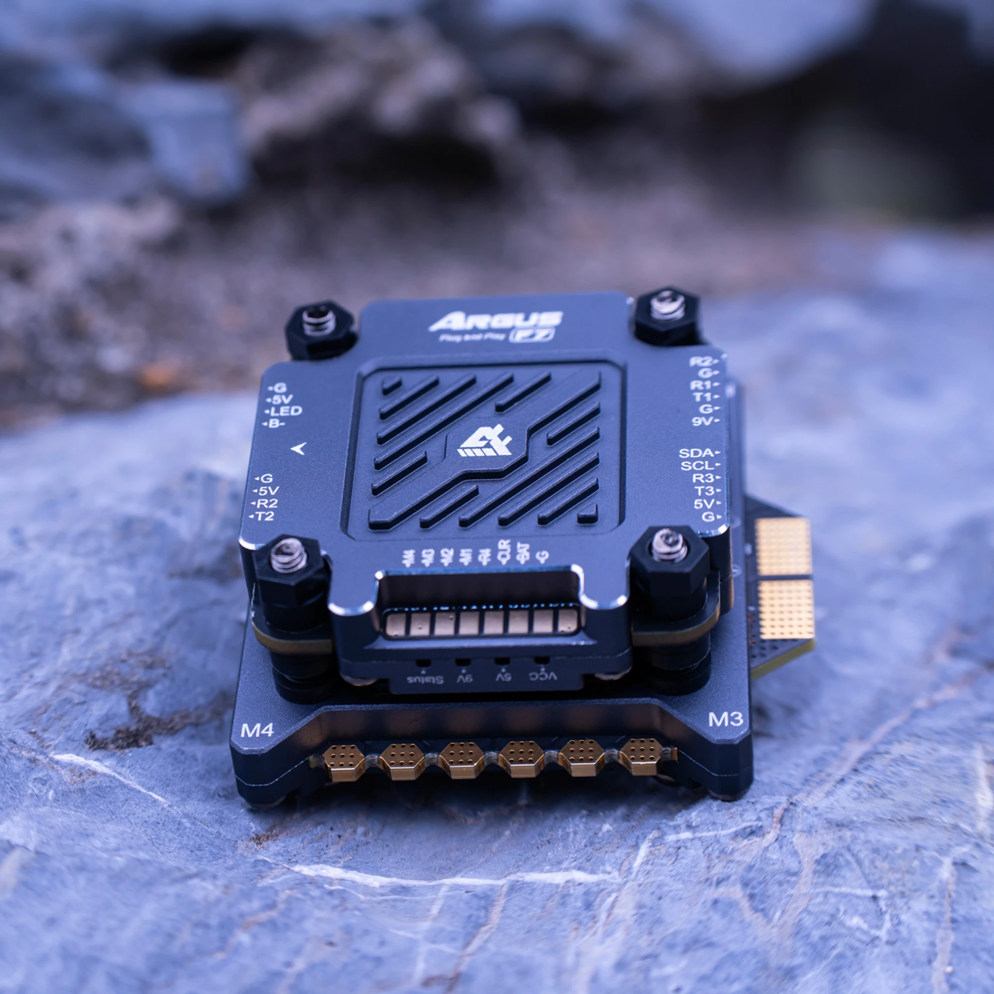 

AxisFlying Argus PRO Plug and Play STACK F722 Flight Controller 96K 55A / 65A BL32 4in1 ESC 3-6S 30X30mm for FPV Freestyle Drone