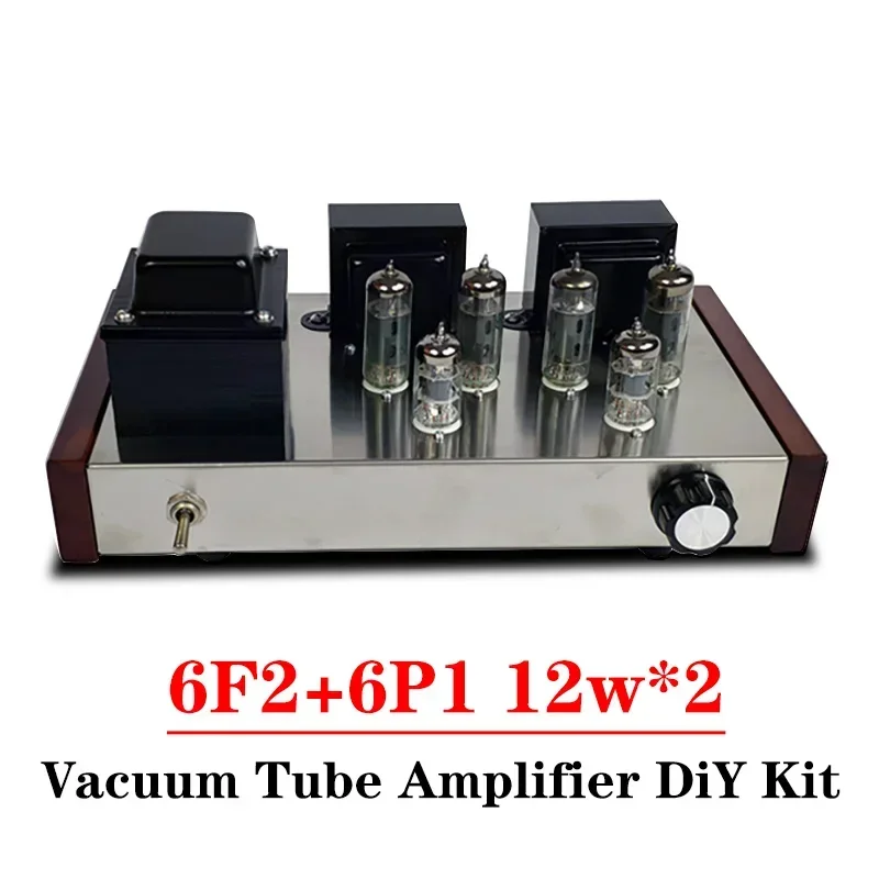 

12w*2 6f2 6p1 Vacuum Tube Amplifier Kit Diy High Power Low Distortion 2-channel Push-pull Amp HIFI Amplifier Audio