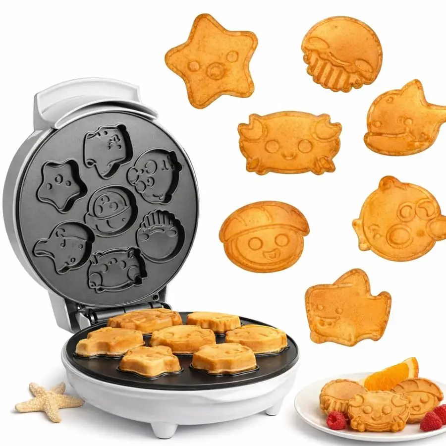 Ocean Animal Shaped Waffle Maker for Kids