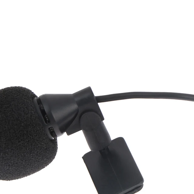 Microfono Auto Esterno 3,5mm - Mini Microfono Per Autoradio Con Cavo Da 3 Metri - Foto 8