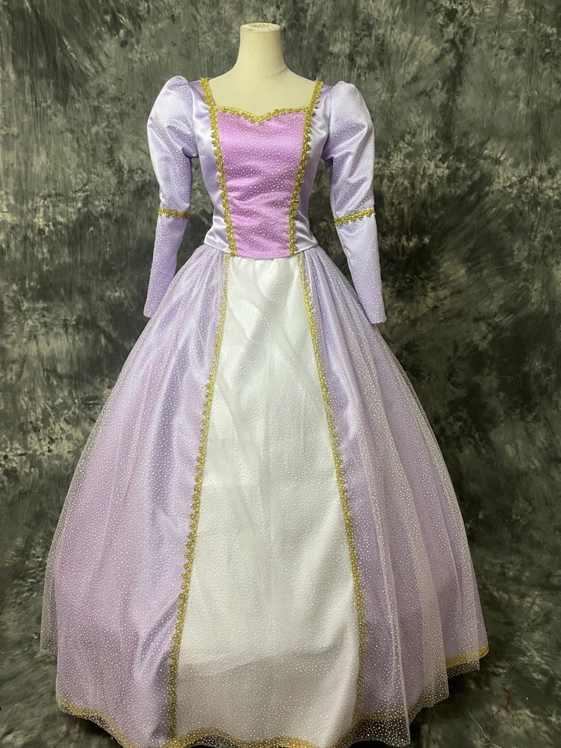 Rapunzel Cosplay Costume Wedding Party Prom Gown Princess Fancy Dresses | eBay Rapunzel Cosplay Costume Wedding Party Prom Gown Princess Fancy Dresses | eBay