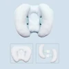 Baby Pillow Protection Car Seat Head and Neck Support Pillow U-shaped Headrest Body Fixation Anti Roll Children's School Cushion 5