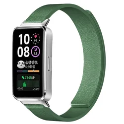 Magnetic Silicone Loop Strap for Sports Bracelet Wristband (Alfalfa color)