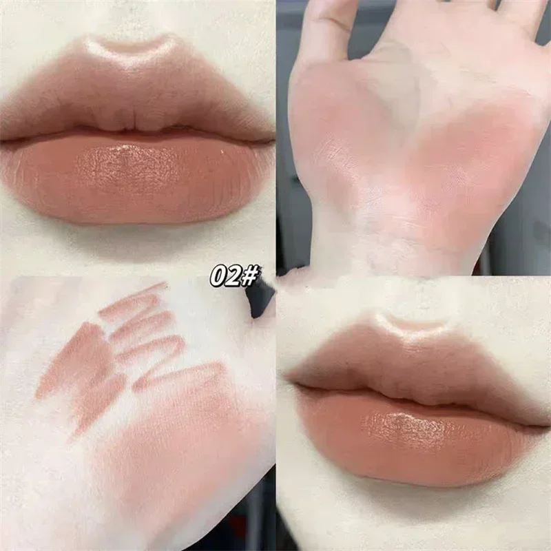 Lipliner Pencil Matte Velvet Lip Liner Pen Outline Lip Shape Lipstick Pen Waterproof Lasting Non-stick Cup Nude Lip gloss Makeup 4