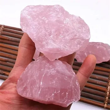 Raw Rose Quartz Crystal 1