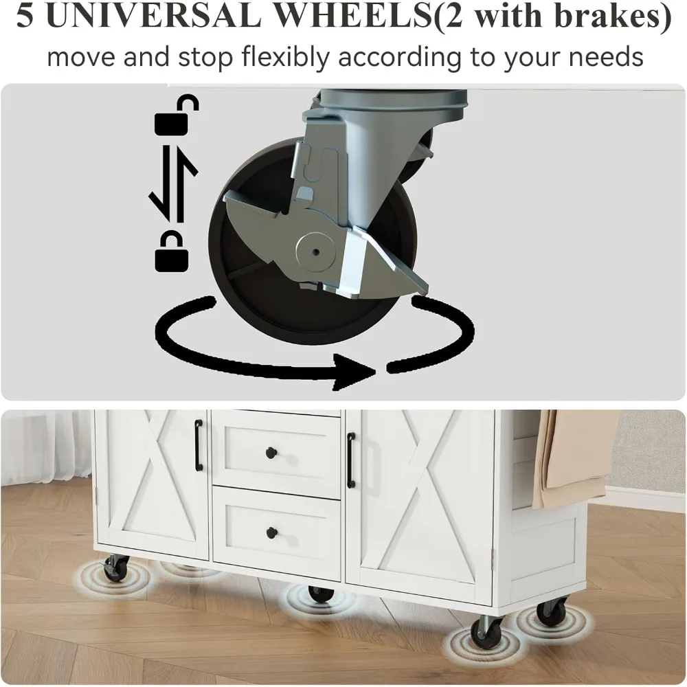 Three-layer storage rack and spice rack close-up