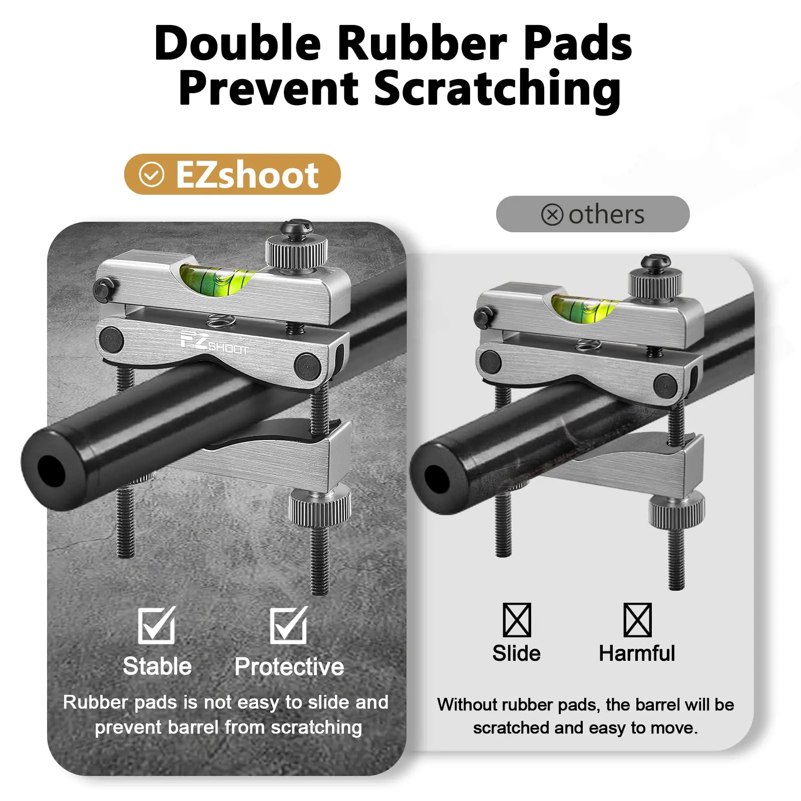 EZshoot Scope Leveling Kit with High-Precision Bubble System Magnetic Universal Storage Case for Equipment and Maintenance scope leveling kit