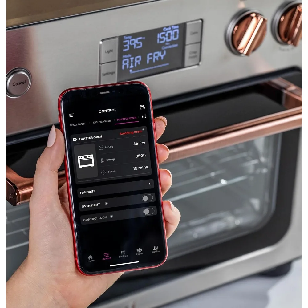 Couture Oven with 14 essential cooking modes,  WiFi & Smart Connected, Voice Control, Countertop Small Appliances, Steel Silver 4