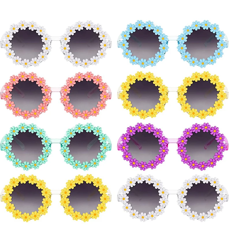 

Fashion Kids Daisy Sunglasses Children Cute Luxury Design Flower Shape Sunglasses Boys Girls Sports UV400 Goggle Shades Eyewear