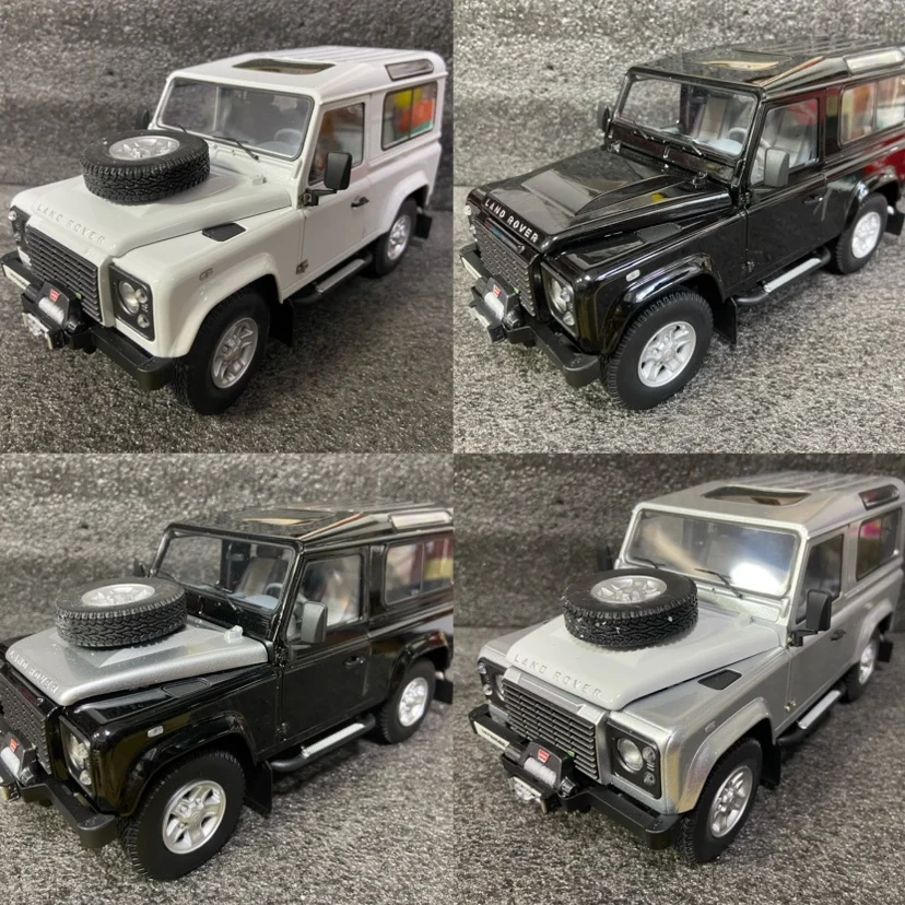 

Diecast 1/18 Scale Land Rover Defender 90 Defender Alloy Car Model Full Door Classic Car Collectible Toy Gift Souvenir Display