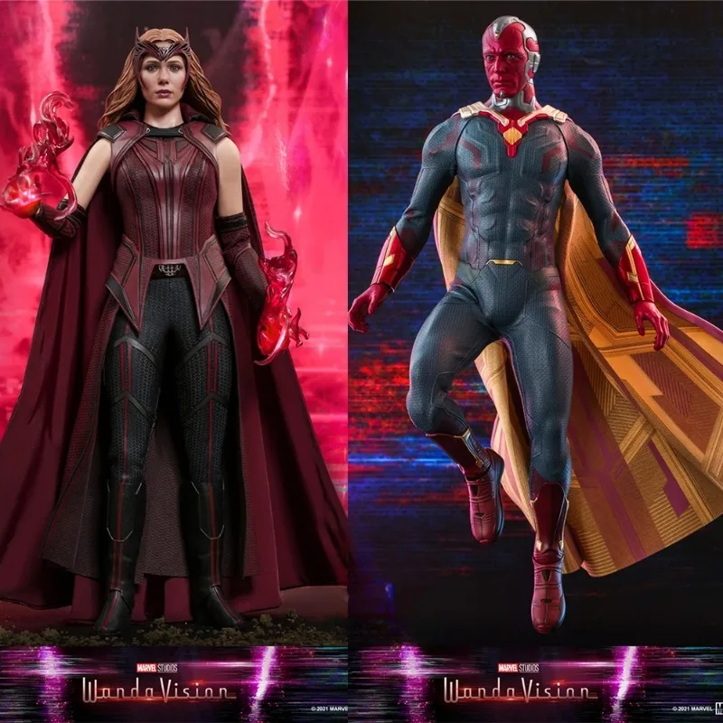 Giocattoli Caldi Originali 1/6 Tms036 Elizabeth Olsen Scarlet Witch Tms037 Avengers Alliance Wanda Set Completo Model Soldier Action Figure