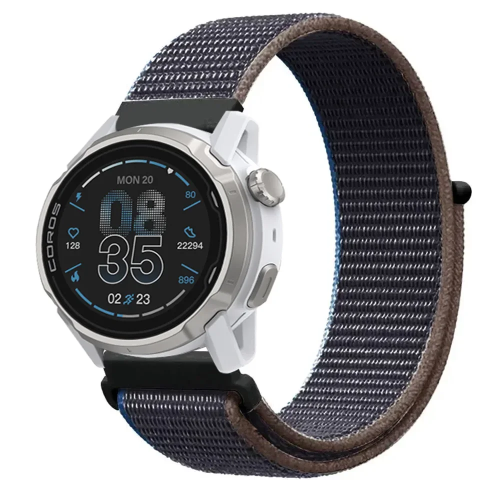 Nylon Loop Strap - Comfortable Sport Bracelet Replacement Band, 20/22mm