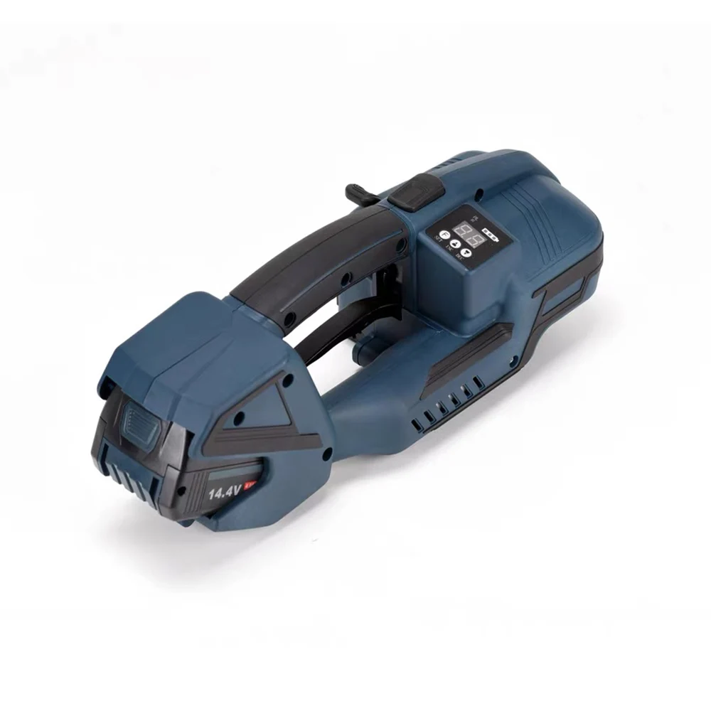 Strapping Machine Automatic Packaging Tool V2 for 13/16mm PET PP Belt Banding with 4000mAh Large Capacity Battery Baler Machine