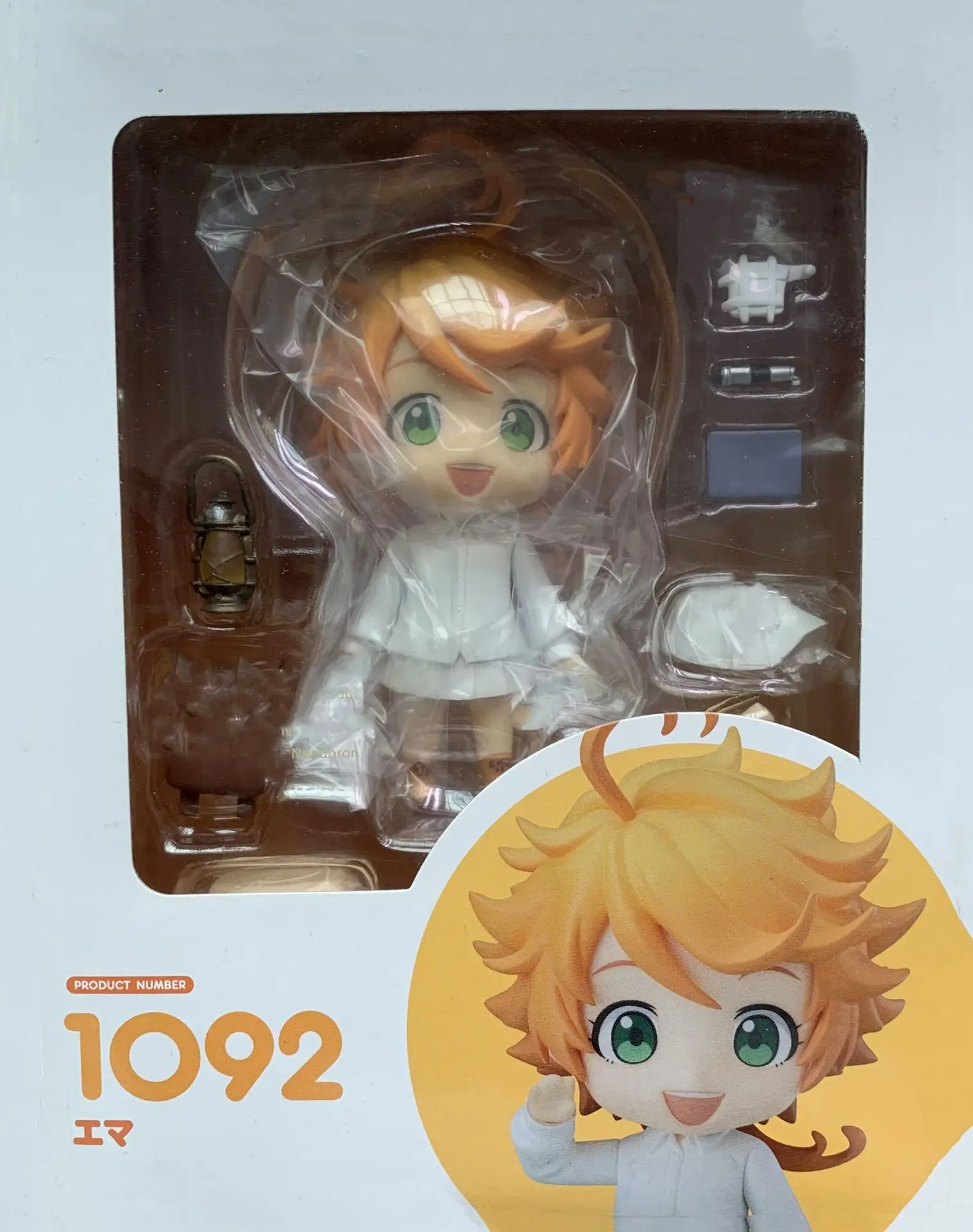 Figura de acción de Anime The Promised Neverland, juguetes de colección de PVC, regalos para amigos, 10cm, 1505 # Emma 1092 #