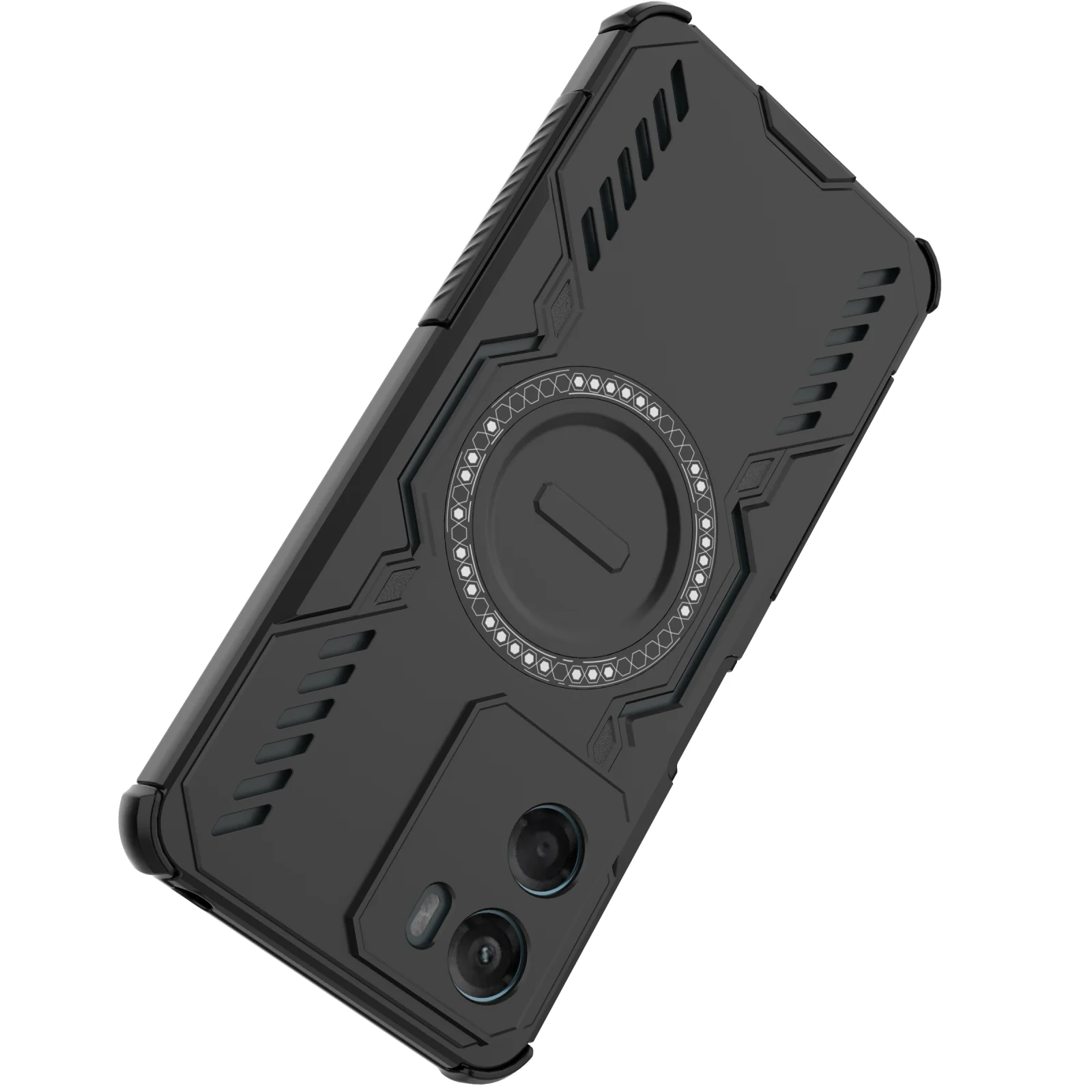 Magnetic Heat Dissipation Armor Phone Case with Shockproof Protection