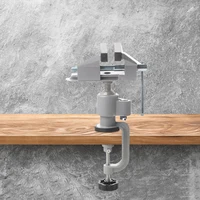 Adjustable Micro Vise 360 Degree Rotating Practical Small Table Vise Aluminum Alloy Hand Electric Drill Electric Grinder Bracket 1