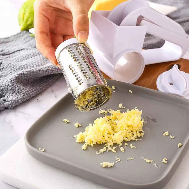 Hand-Crank Rotating Cheese Grater 5