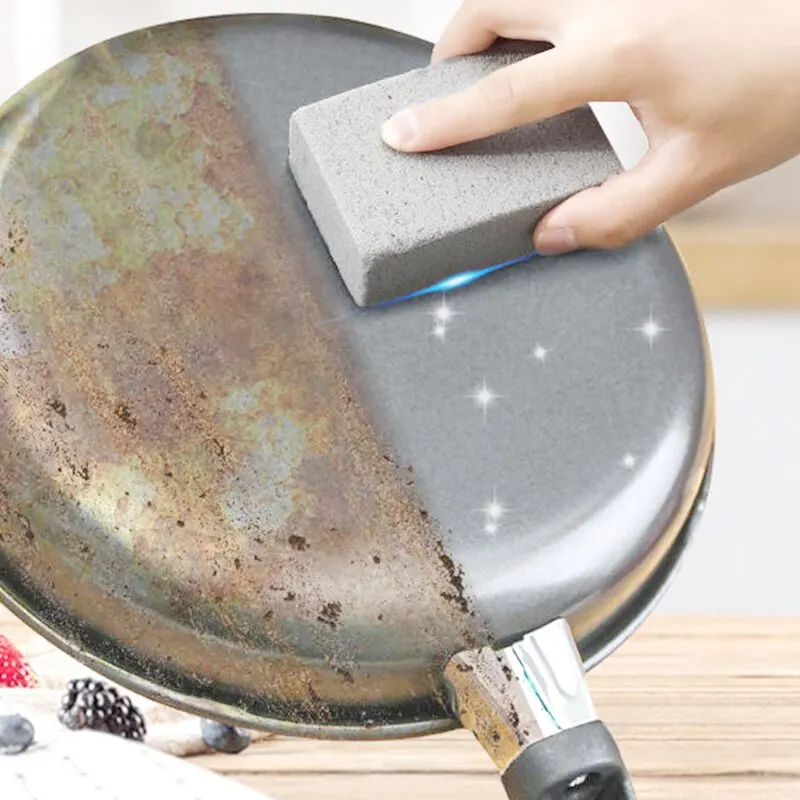 Barbecue Cleaning Tools Barbecue Cleaning Brick Grill Cleaning Brush Grill Pan High Temperature Resistant Pumice Outdoor Travel