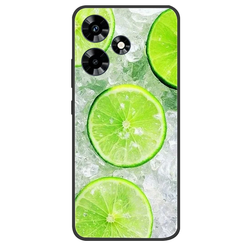 Elegant Black Silicone Butterfly Phone Cover - Soft Protective Bumper Case