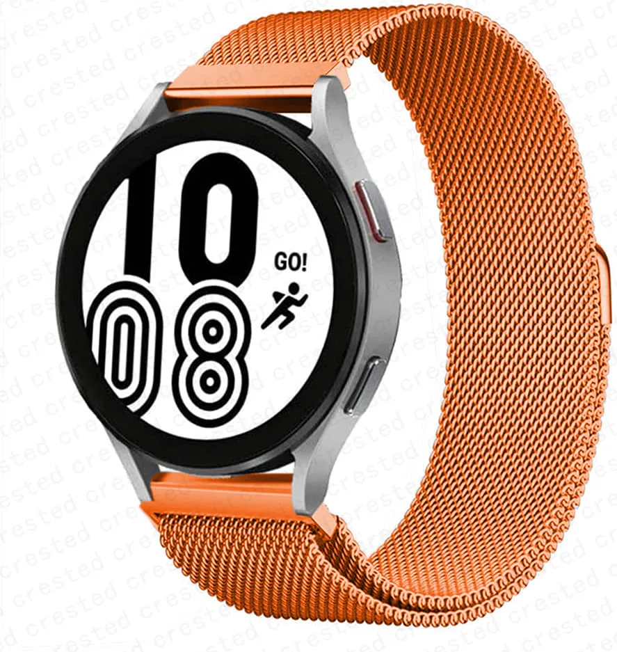Milanese Loop Stainless Steel Watch Strap Bracelet, 20mm/22mm