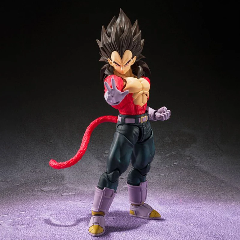 Bandai espíritos shf dragon ball gt super saiyan 4 filho goku kawaii anime  figura modelo dos desenhos animados figura de ação crianças brinquedos  colecionáveis - AliExpress